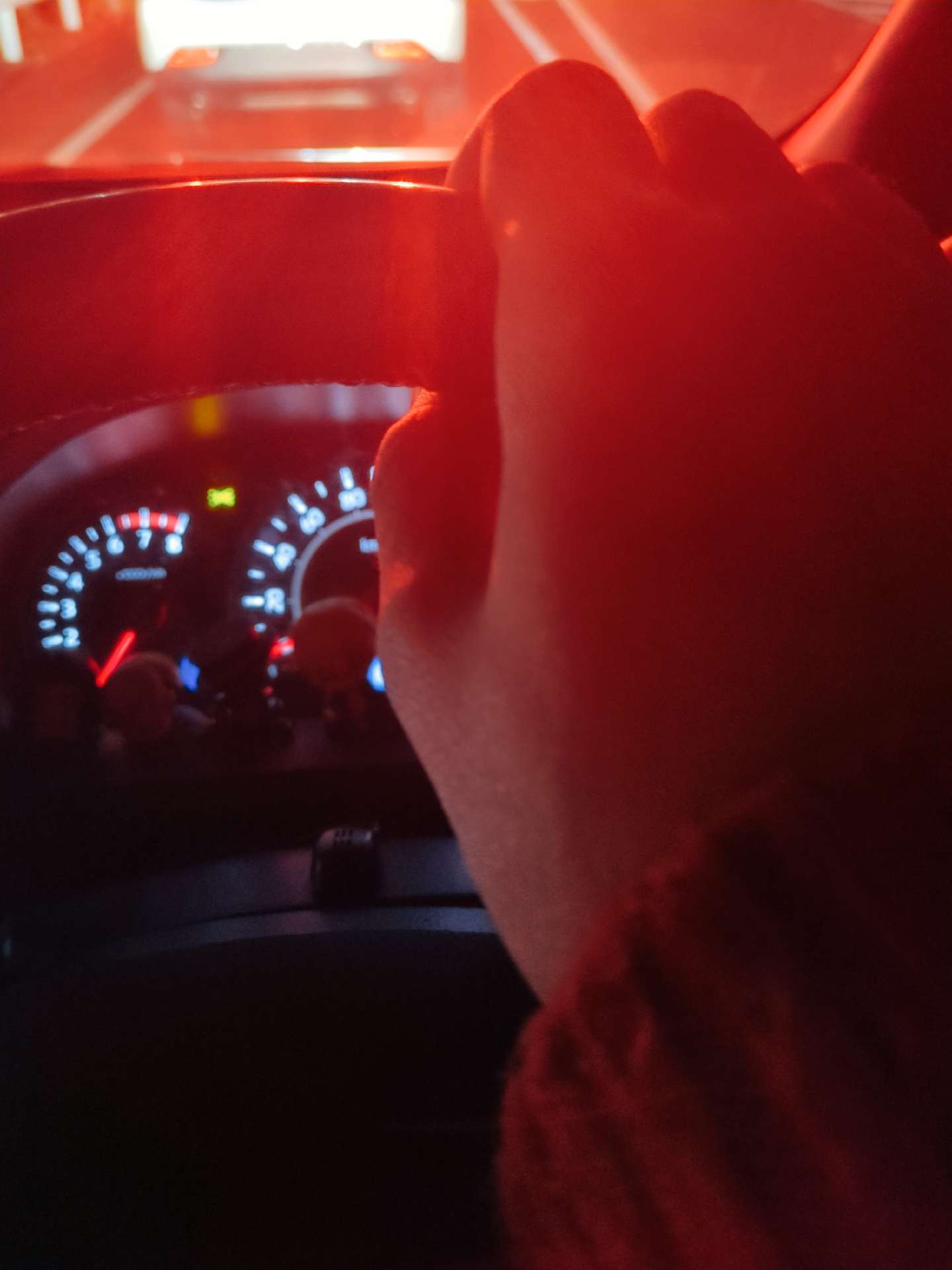 夜中のドライブ