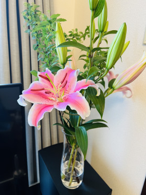 ユリの花