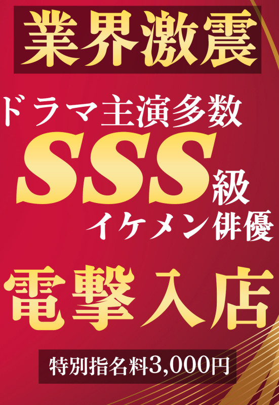 完全写真公開NG、現役イケメン俳優のLさんのご入店です