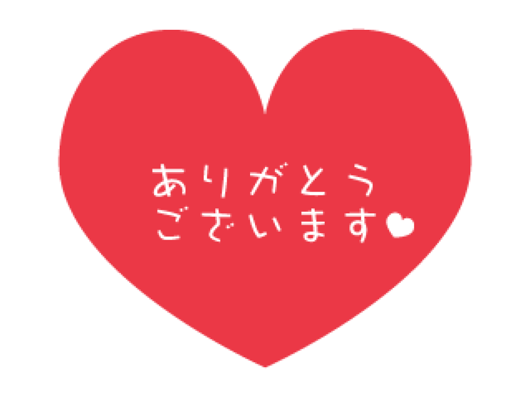 今日はありがとう。たくさん、幸せだった