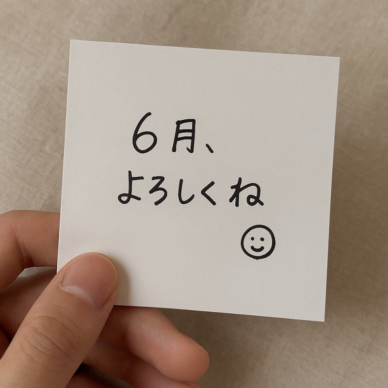 6月1日、誰よりも君に見てほしかった。