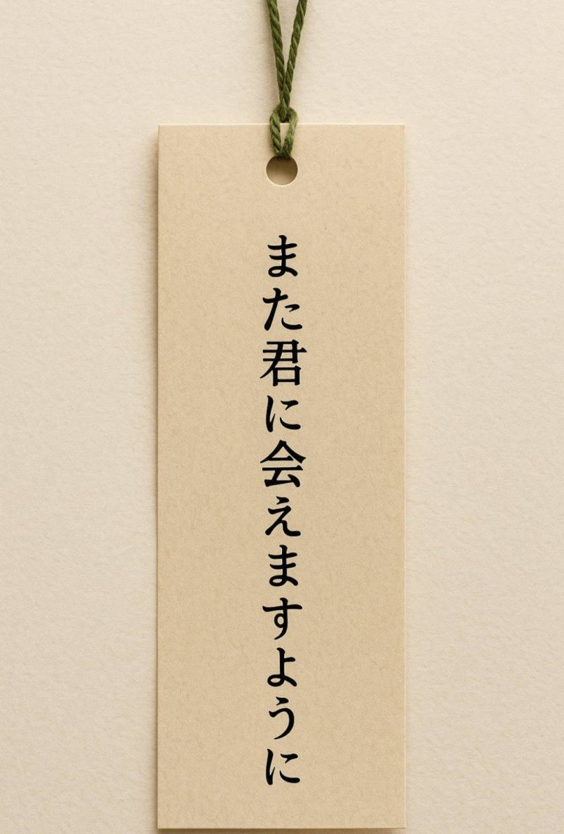 強く願えば、きっとまた会える