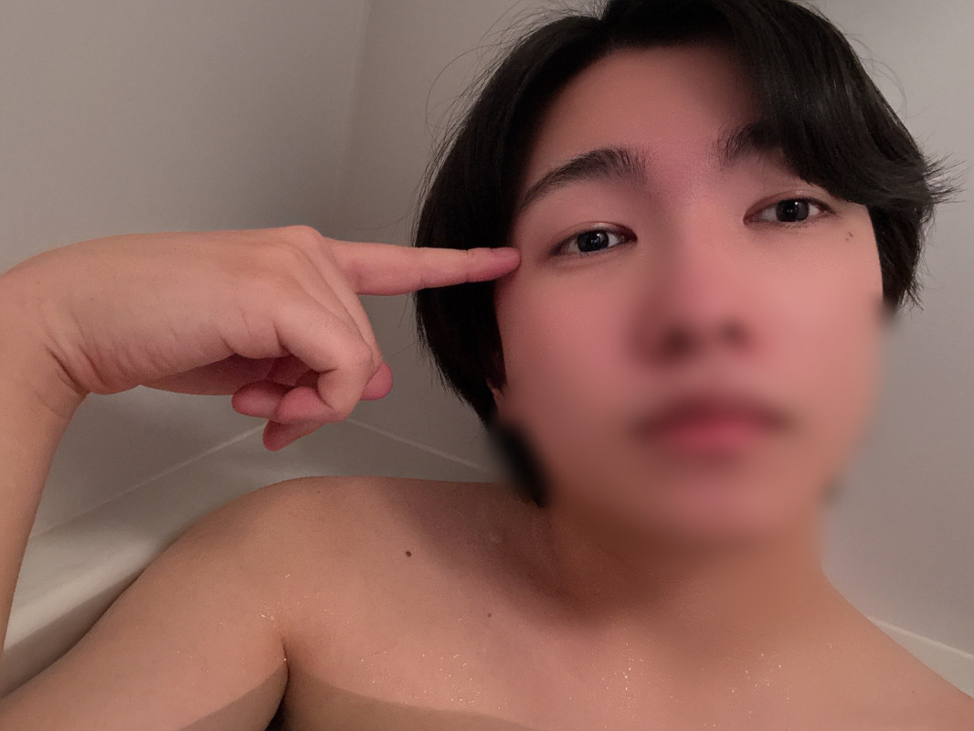 お風呂で一息…