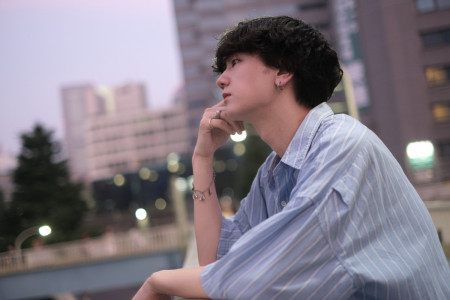 横顔