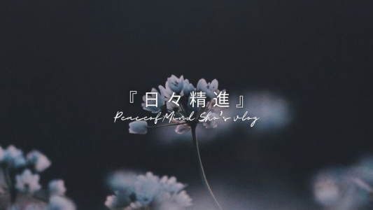 『日々精進』