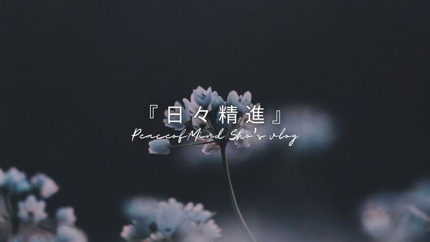 『日々精進』