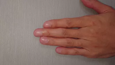 薬指の長さ（笑）