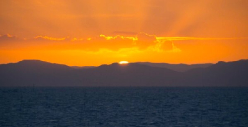 夕日（言う日）