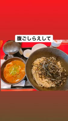 #蕎麦にラー油