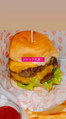 #ダブルチーズバーガー