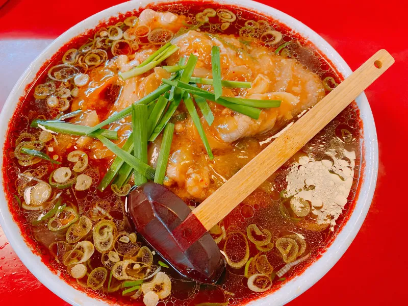 スタミナラーメン食べました