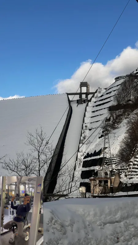 【雪でしたね】