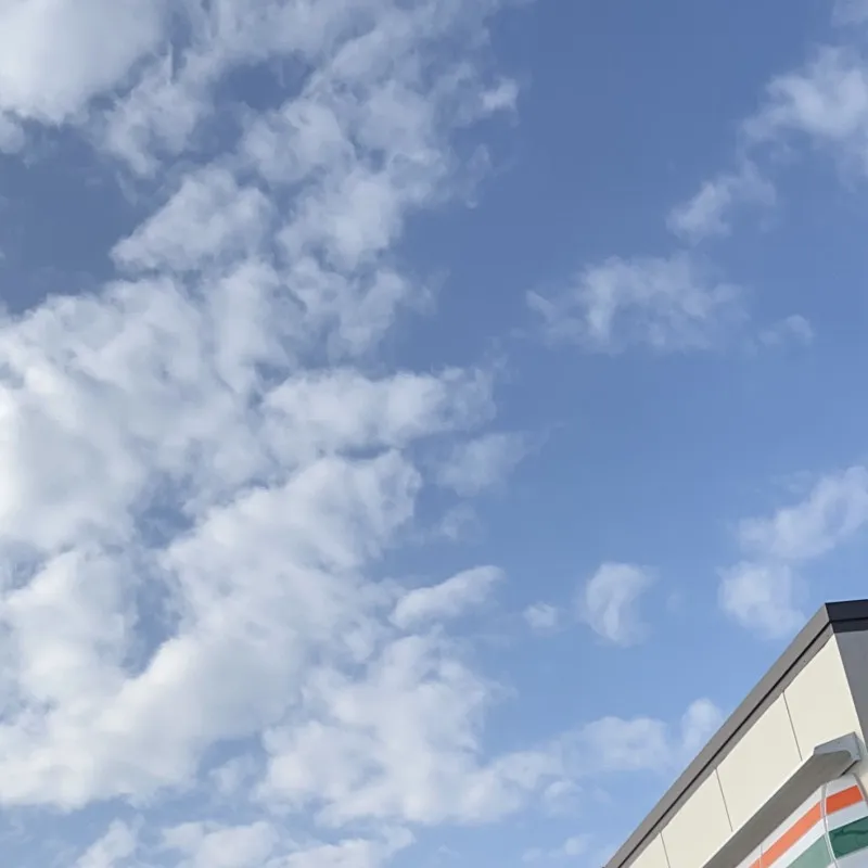 今日の空