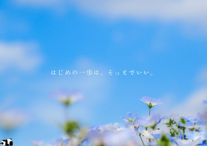 はじめの一歩は、そっとでいい。