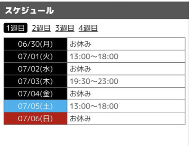 来月の1番目は誰の手に？！