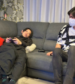 さすけさんとの一コマ
