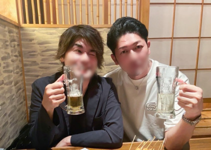 代表と串カツ