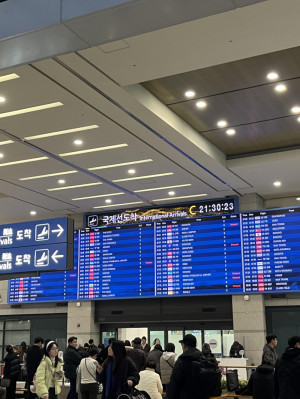 冬の韓国
