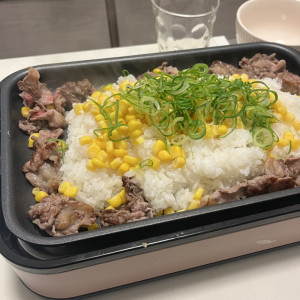 焼いて混ぜるだけ