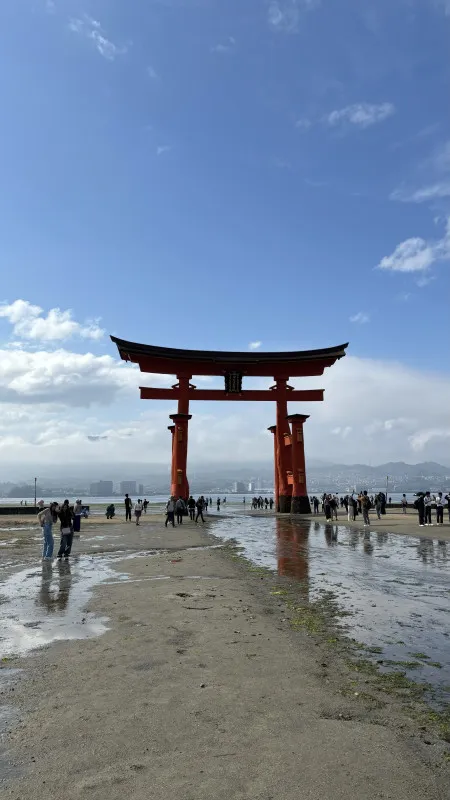 厳島神社行ってきた！！ちょっと前に、、