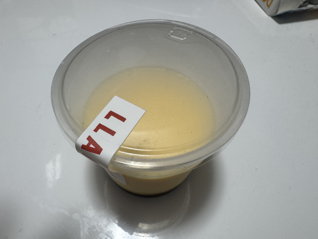 作業のあとには、やっぱりプリンでしょ
