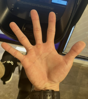 一緒に手相占いしよう…（^^）