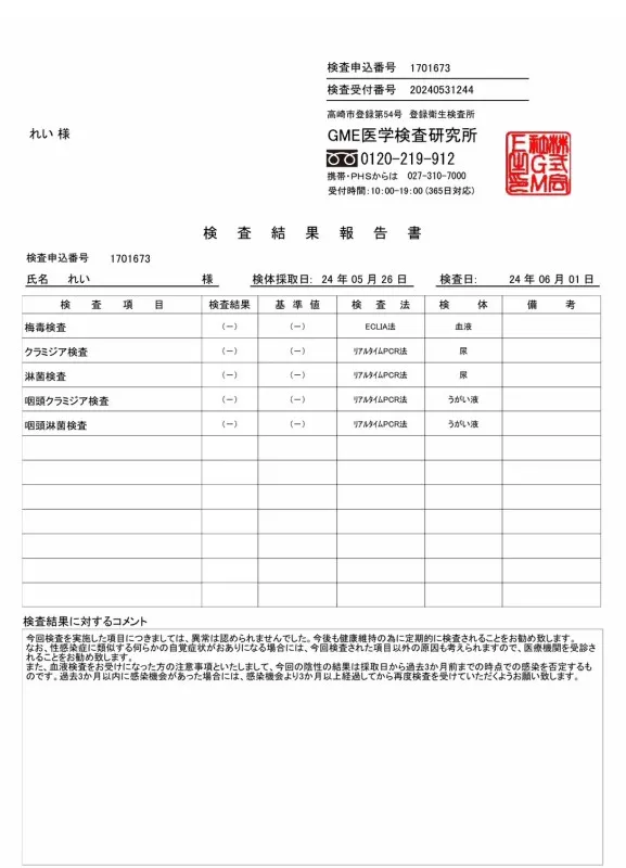 【性病検査】について