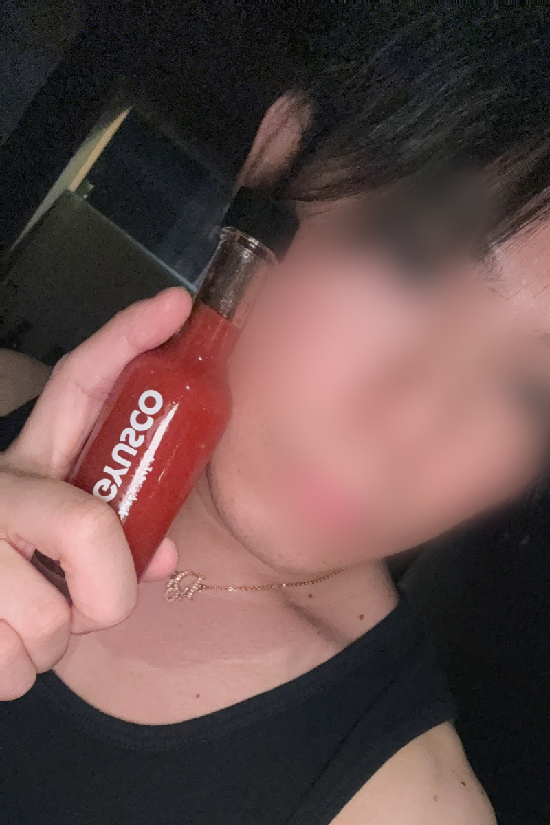この前食べた激辛ソースがやばかった！