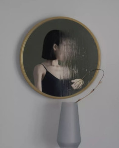 鏡の前での情事
