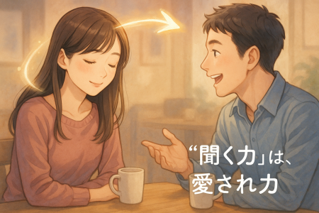 【LOVE】なぜかモテる女性の「聞く力」（後編）