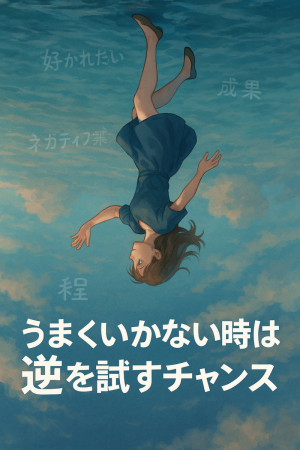 【コラム】頑張ってるのに上手くいかない時は、“逆”が効く