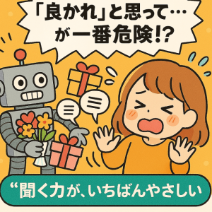 【コラム】「良かれと思って」が生み出す“ズレ”の危険さ