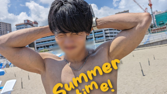 決めるぜ、夏のクラウチングスタート（๑｀・∀・´）/