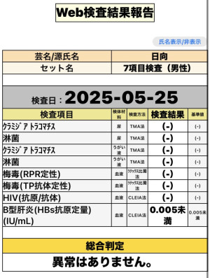 【お知らせ】月次定期検査のお話（5月版）