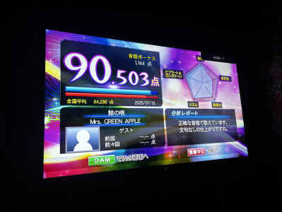 友達とカラオケに行きましたー！