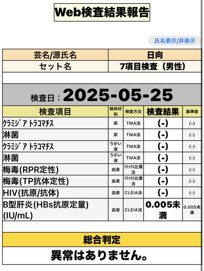 【お知らせ】月次定期検査のお話（5月版）