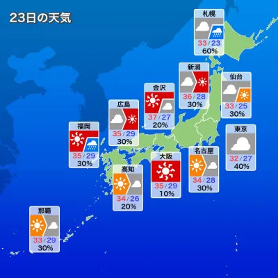 台風10号 強い勢力で来週 東日本や西日本に近づくおそれ