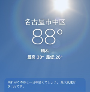 今日の名古屋