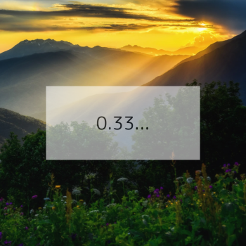 0.33...  