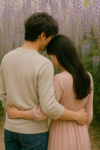 藤の花咲く季節に…