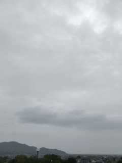 雨の週末?