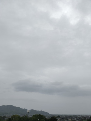 雨の週末?