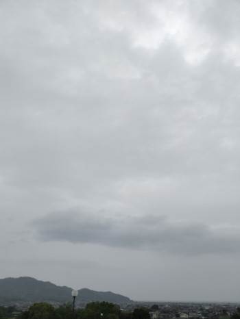 雨の週末?