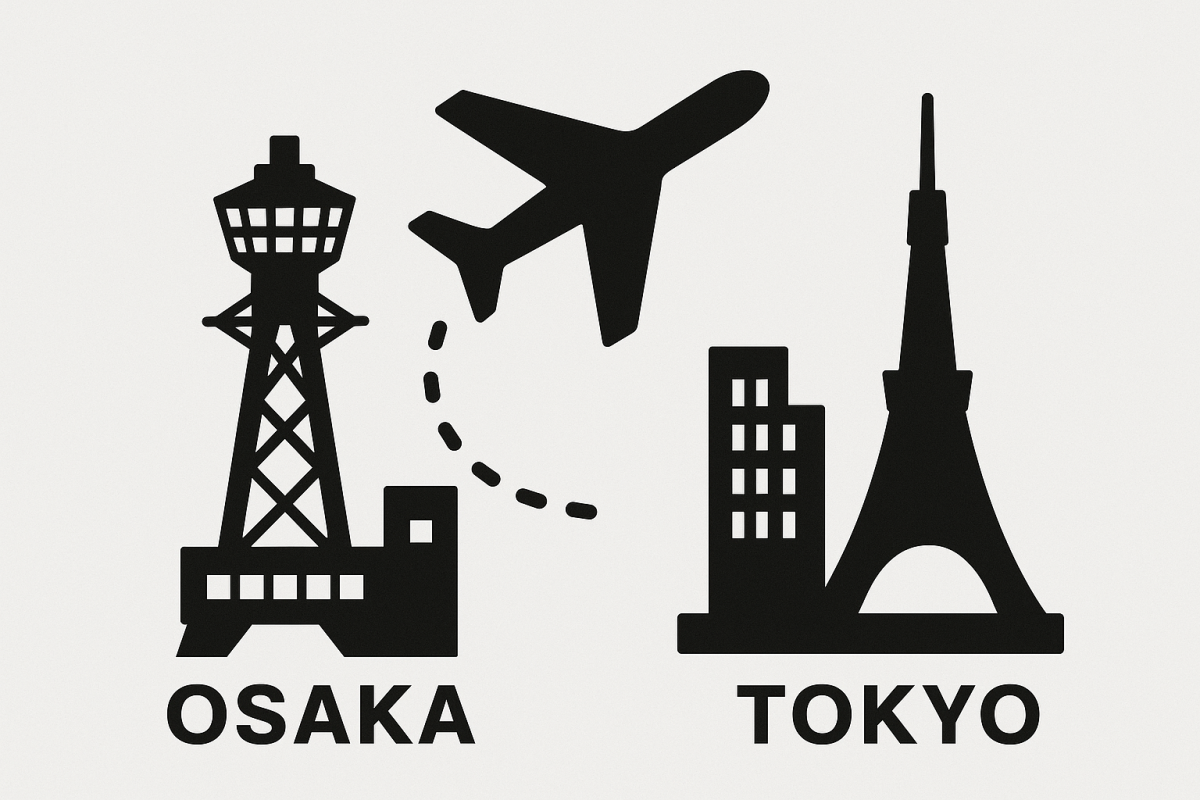 大阪/東京、出張