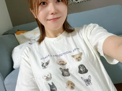 いぬいっぱいTシャツ