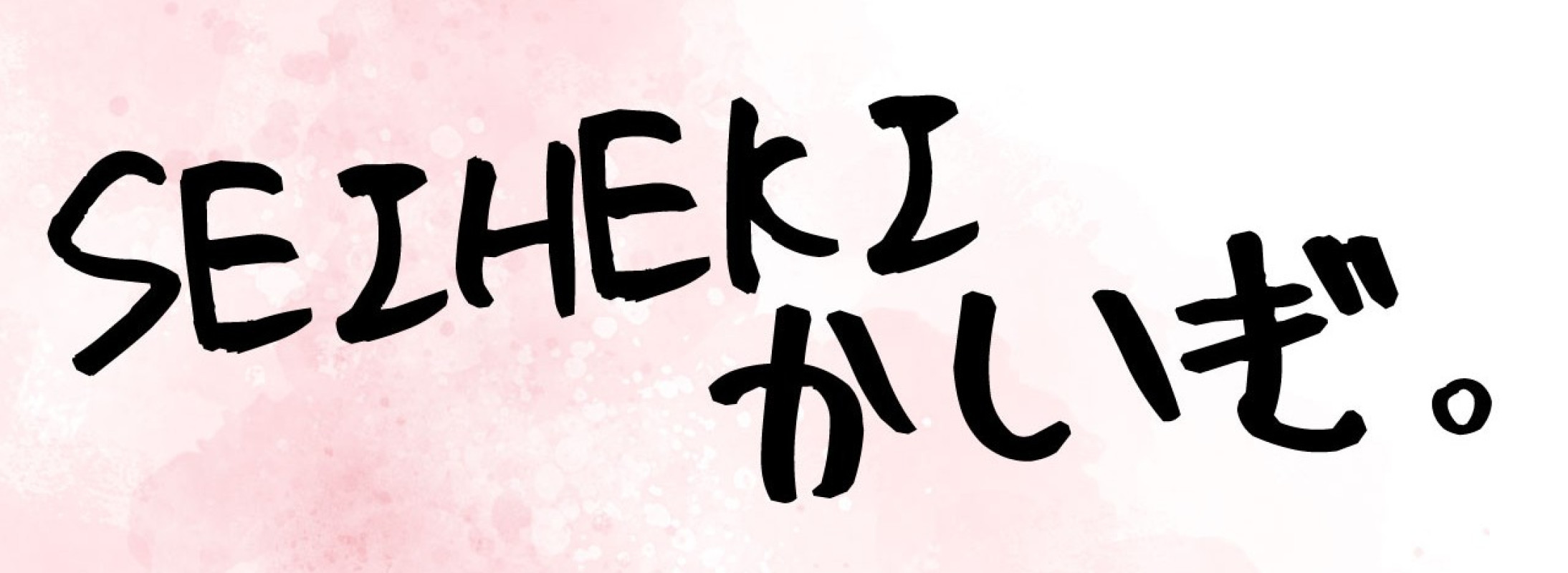 本日第３回"SEIHEKIかいぎ"です◎