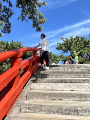 住吉大社へお参り☀️