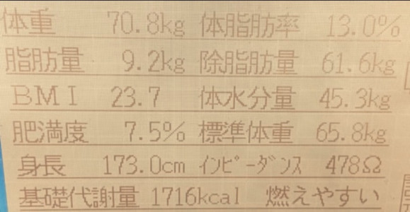 有酸素＆サウナデー、今日から減量開始！