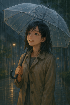 雨音の向こうに