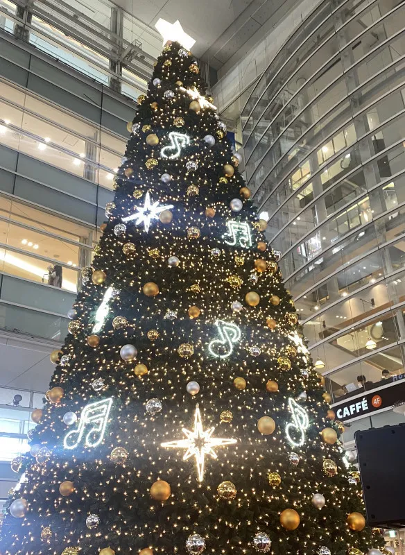 早くも変わる駅の風景